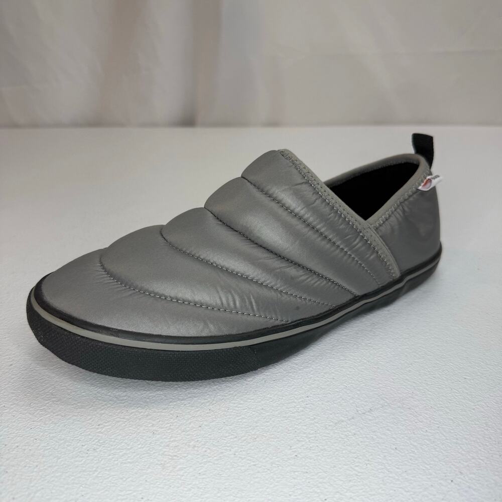 Men’s Sporto Puffer Quilted Vylon Slip-On Sneakers Gray Size 8.5